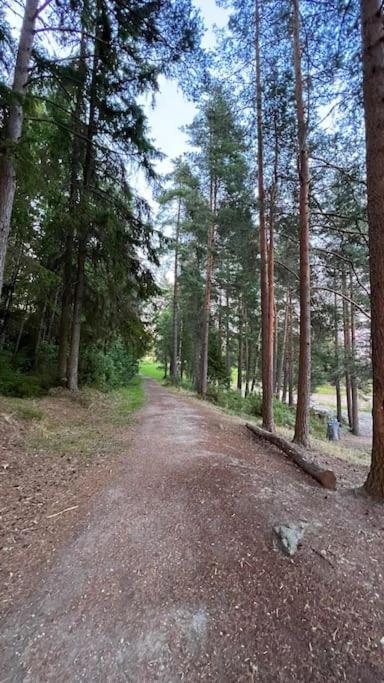 Attraktiv & Smart Funkishytte Pa Nes Strandhager. Årnes Esterno foto